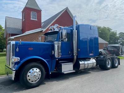 Peterbilt 389 Sleeper Semi Truck - 72" Mid Roof Sleeper, Cummins 500HP