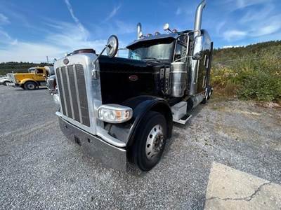 Peterbilt 389 Sleeper Semi Truck - Mid Roof Sleeper, Cummins 450HP, 10 Speed Manual