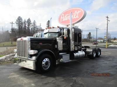 Peterbilt 389 Sleeper Semi Truck - 72" Flat Top Sleeper, Cummins 500HP, 18 Speed Manual