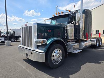 Peterbilt 389 Sleeper Semi Truck - 63" Mid Roof Sleeper, Cummins 485HP, 10 Speed Ultrashift Amt