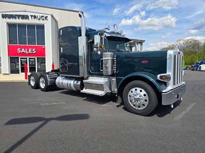 Peterbilt 389 Sleeper Semi Truck - Mid Roof Sleeper, Cummins 485HP, 10 Speed Ultrashift Amt