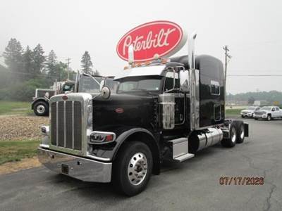 Peterbilt 389 Sleeper Semi Truck - 80" Mid Roof Sleeper, Cummins 450HP, 13 Speed Ultrashift Plus Amt