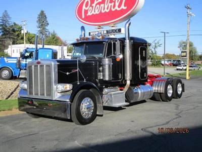 Peterbilt 389 Sleeper Semi Truck - 48" Flat Top Sleeper, Cummins 565HP, 18 Speed Manual