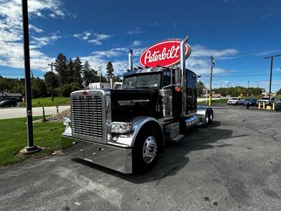 Peterbilt 389X Sleeper Semi Truck - 72" Flat Top Sleeper, Cummins 500HP, 18 Speed Manual
