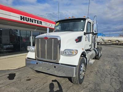Peterbilt 567 Sleeper Semi Truck - 44" Flat Top Sleeper, Cummins 500HP, 13 Speed Manual