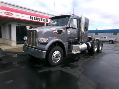 Peterbilt 567 Sleeper Semi Truck - 44" Flat Top Sleeper, Cummins 500HP, 13 Speed Manual