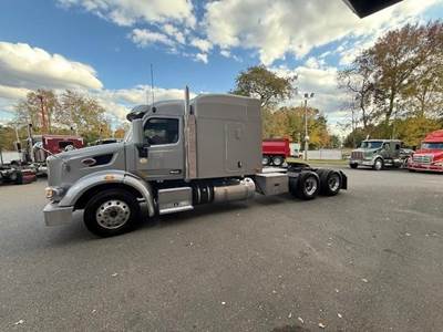 Peterbilt 567 Sleeper Semi Truck - Mid Roof Sleeper, Paccar 455HP, 12 Speed Endurant Amt