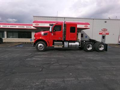 Peterbilt 567 Sleeper Semi Truck - 58" Flat Top Sleeper, Cummins 500HP, 13 Speed Manual