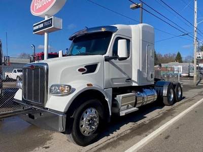 Peterbilt 567 Sleeper Semi Truck - 58" Flat Top Sleeper, Paccar 510HP, 12 Speed Amt