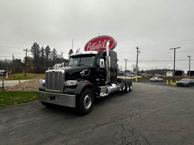Peterbilt 567 Tri Axle Sleeper Semi Truck - 72" Raised Roof Sleeper, Cummins 605HP, 18 Speed Endurant Automatic