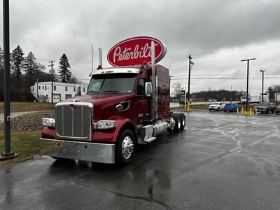 Peterbilt 567 Tri Axle Sleeper Semi Truck - 72" Raised Roof Sleeper, Cummins 565HP, 18 Speed Endurant Amt