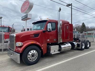 Peterbilt 567 Sleeper Semi Truck - 58" Flat Top Sleeper, Cummins 565HP, 18 Speed Manual