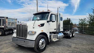 Peterbilt 567 Sleeper Semi Truck - 44" Flat Top Sleeper, Paccar 510HP, 12 Speed Amt
