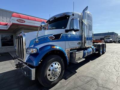 Peterbilt 567 Sleeper Semi Truck - 58" Flat Top Sleeper, Cummins 565HP, 18 Speed Manual