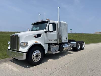 Peterbilt 567 Sleeper Semi Truck - 58" Flat Top Sleeper, Cummins 565HP, 18 Speed Manual