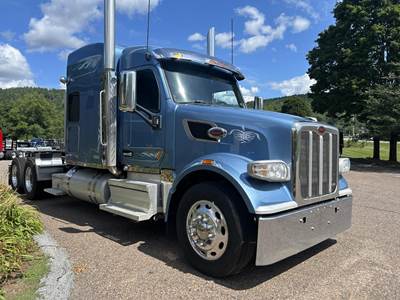 Peterbilt 567 Sleeper Semi Truck - 80" Mid Roof Sleeper, Cummins 565HP, 18 Speed Manual