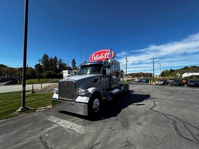 Peterbilt 567 Tri Axle Sleeper Semi Truck - 72" Raised Roof Sleeper, Cummins 565HP, 18 Speed Amt