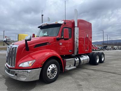 Peterbilt 579 Sleeper Semi Truck - 72" Raised Roof Sleeper, Cummins 450HP, 12 Speed Endurant Amt