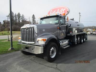 International HX Six Axle Vacuum Truck - Cummins, 500HP, 6 Speed Allison Rds Automatic