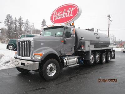 International HX Six Axle Vacuum Truck - Cummins, 500HP, 6 Speed Allison Rds Automatic