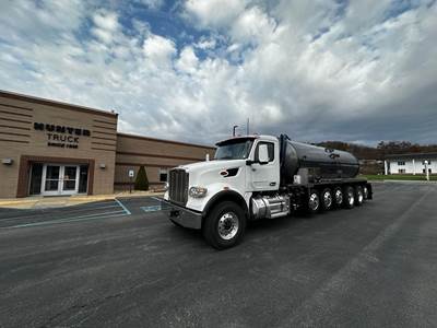 Peterbilt 567 Water Truck - Cummins 565HP, 18 Speed Endurant Amt