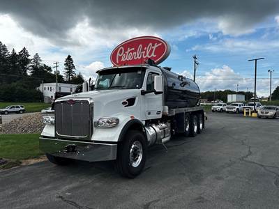 Peterbilt 567 5100 Gallon Water Truck - Cummins 500HP, 18 Speed Manual