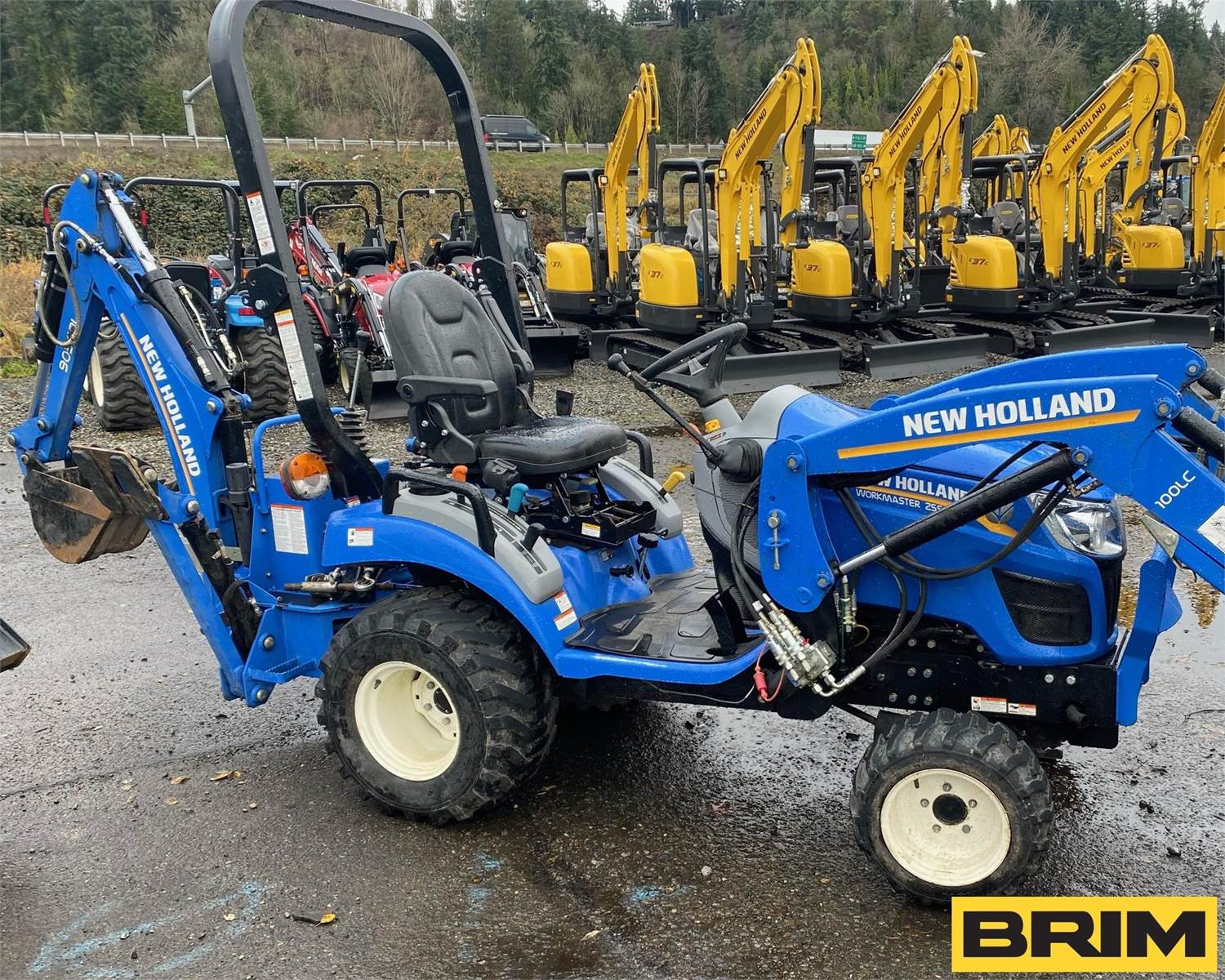 2020 New Holland Workmaster 25S Tractor with Loader and Backhoe For