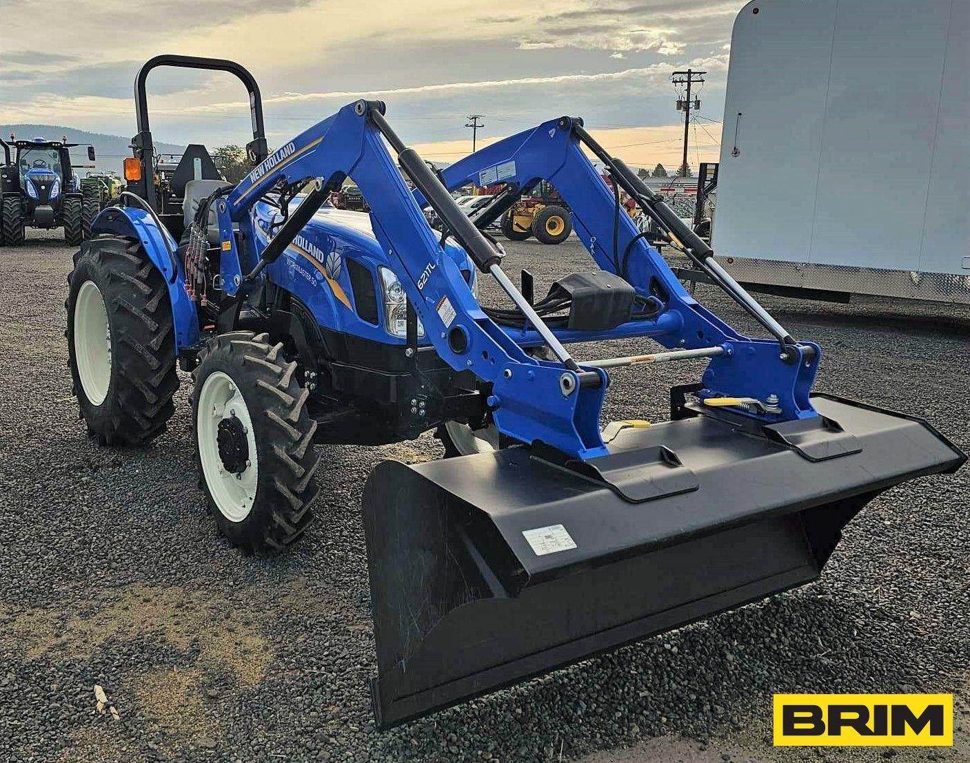 2021 New Holland Workmaster 50 Tractor with Loader For Sale, 66 Hours