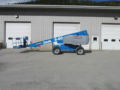 Genie S60 Boom Lift - 66ft Working Height