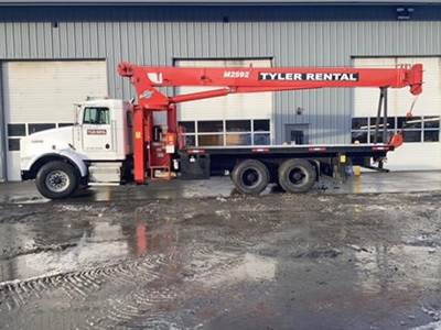 Kenworth T800 25-Ton Crane Truck - 1996 Manitex M2592 Crane, 92ft Reach