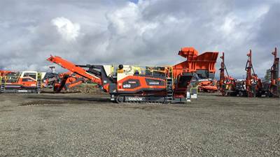 Sandvik QI353 Crushing Plant