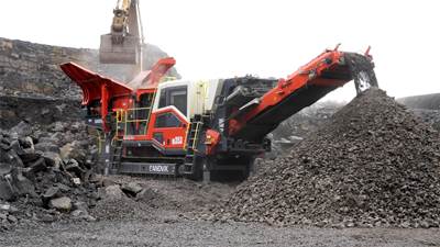 Sandvik QI353 Crushing Plant