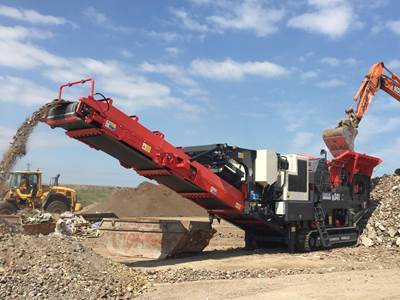 Sandvik QJ341 Crushing Plant
