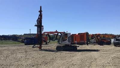Sandvik DX800 Drilling Rig