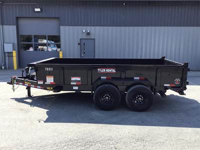 Big Tex 14LP-14 Bumper-pull Dump Trailer