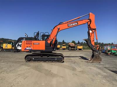 2021 Hitachi ZX160LC-6 Excavator For Sale, 1,789 Hours | Chehalis