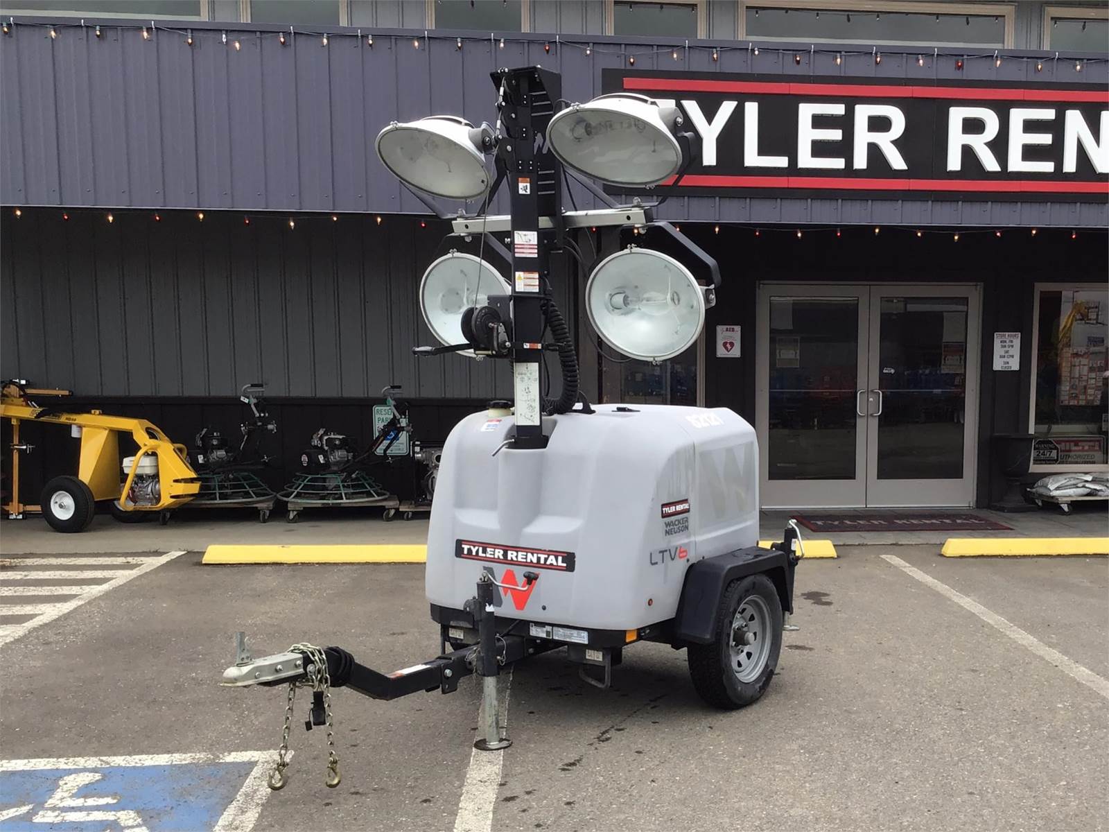 2018 Wacker Neuson LTV 6K Light Tower 6 KW, 23ft Tower For Sale, 1,662 Hours Chehalis, WA
