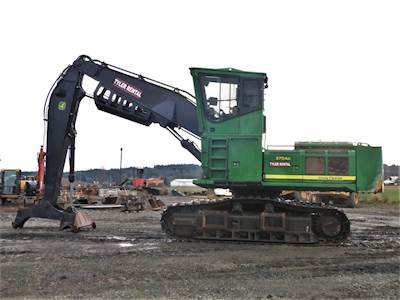 John Deere 3754D Log Loader