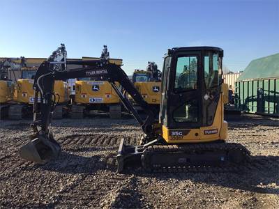 John Deere 35G Mini Excavator