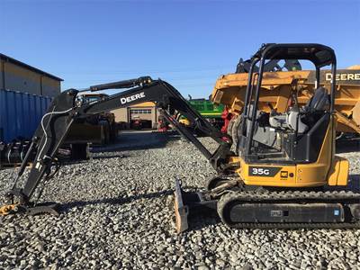 John Deere 35G Mini Excavator