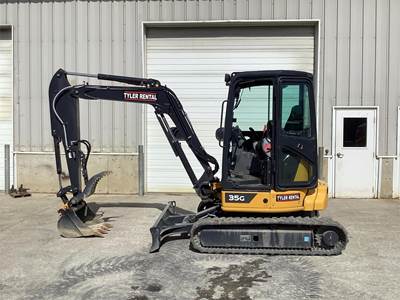 John Deere 35G Mini Excavator