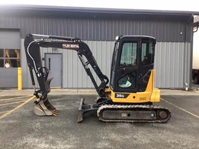 John Deere 35G Mini Excavator