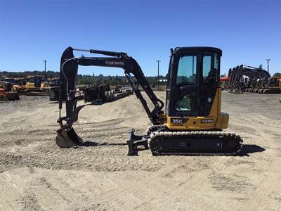 John Deere 35G Mini Excavator