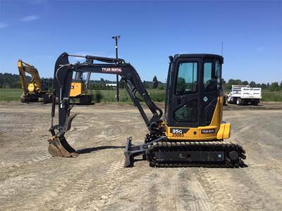 John Deere 35G Mini Excavator