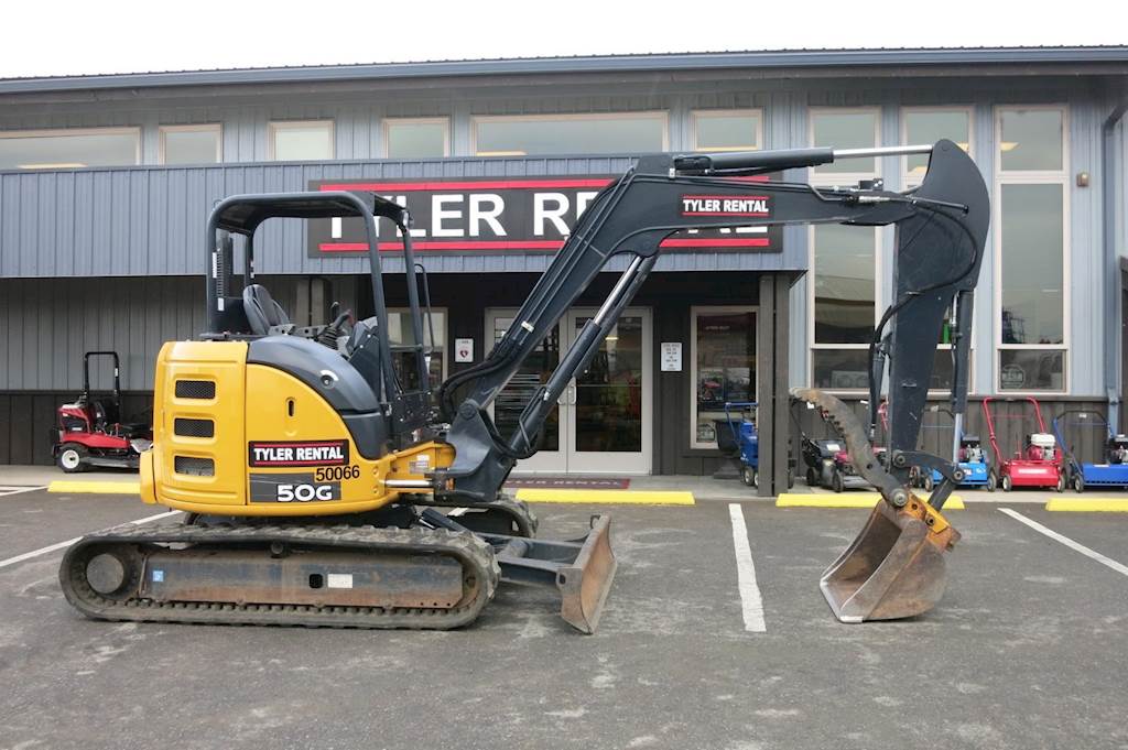 2017 John Deere 50G Mini Excavator For Sale, 1,433 Hours Chehalis, WA