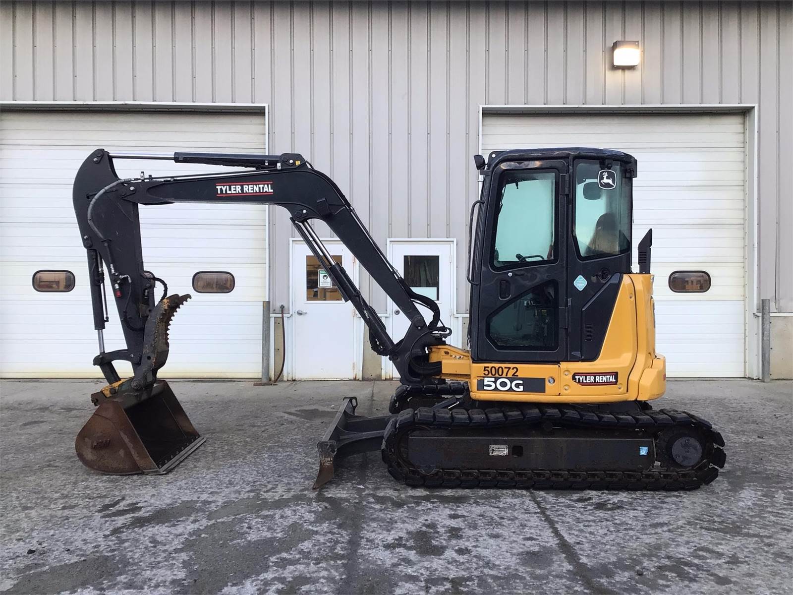 2020 John Deere 50G Mini Excavator For Sale, 928 Hours Ketchikan, AK