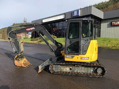 John Deere 50G Mini Excavator