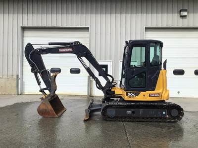 John Deere 50G Mini Excavator