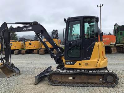 John Deere 50G Mini Excavator