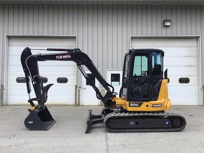John Deere 50G Mini Excavator